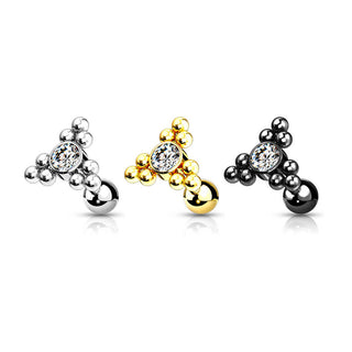Barbell Triangles Zirconia