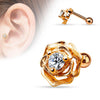 Barbell Rose Zirconia