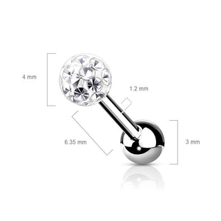 Barbell Epoxy Ball Internally Threaded