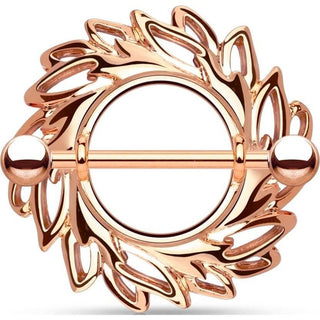 Nipple Piercing Wreath Round