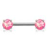 Piercing Capezzolo Opale e Argento