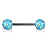 Piercing Capezzolo Opale e Argento