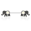 Nipple Piercing Elephant Opal