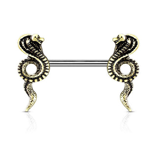 Nipple Piercing Cobra