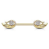 Nipple Piercing Wings Zirconia