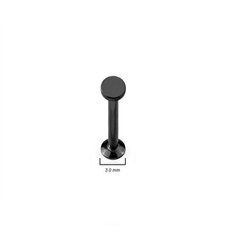Labret Round Flat Internally Threaded