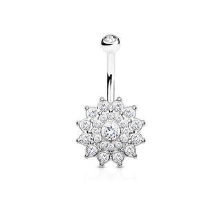 Belly Button Piercing Dahlia Zirconia