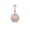 Belly Button Piercing Dahlia Zirconia