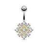 Belly Button Piercing Star Zirconia