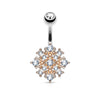Belly Button Piercing Star Zirconia