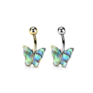 Bauchnabelpiercing Schmetterling