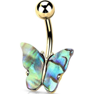 Bauchnabelpiercing Schmetterling