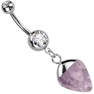 Piercing Ombelico Pietra semipreziosa
