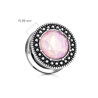 Plug Verre rose 