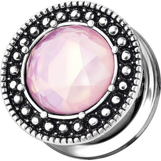 Plug Verre rose 