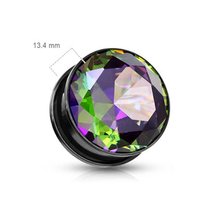 Plug Zirconia Noir 