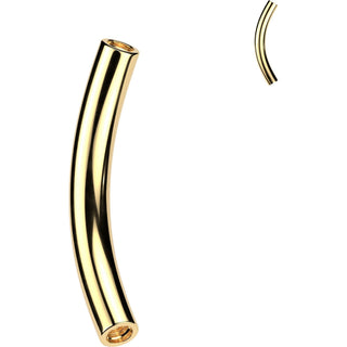 Curved Barbell Curved Post Internally Threaded