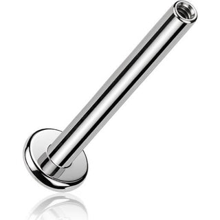 Labret Flat Back Post 3mm Base Internally Threaded