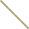 Titanium Base barbell pin with 3 holes Internally Threaded