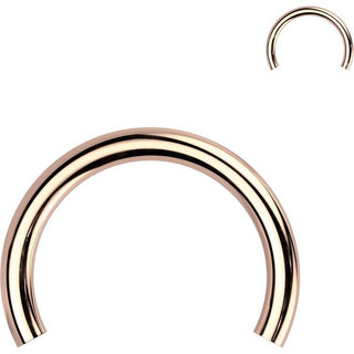 Titanium Base horseshoe pin Internally Threaded