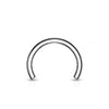 Titanium Base horseshoe pin Internally Threaded