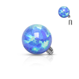 Top top ball opal Internally Threaded