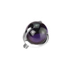 Titanium Top top ball semi-precious stone Internally Threaded