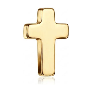Titanium Top top flat cross silver Internally Threaded