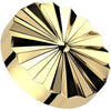 Titanium top round diamond cut Internally Threaded