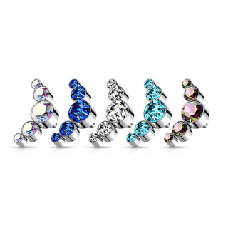 Titanium Top 5 Zirconia Internally Threaded
