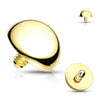 Titanium Top Dome Internally Threaded