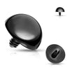 Titanium Top Dome Internally Threaded