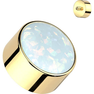 Titanium Top Round Zirconia Internally Threaded