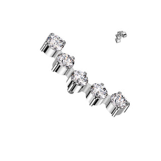 Titanium Top Top 5 Zirconias Internally Threaded