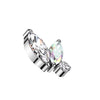 top 2 marquise zirconias Internally Threaded