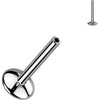 Titanio base labret 4 mm Push-In