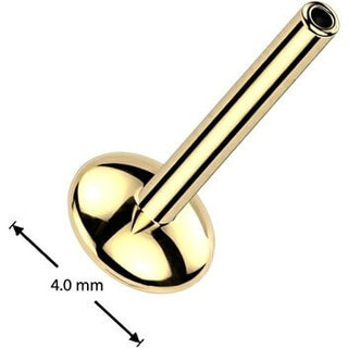 Titanium Base 4mm convex base Push-In