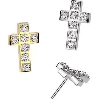 Top top cross zirconia Push-In