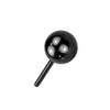 Titanio Superiore argento Push-In