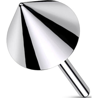 Titanium Top Top Spike Silver Push-In
