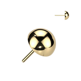 Titanium Top Top Dome Push-In