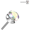 Titanio Zircone incastronato Push-In