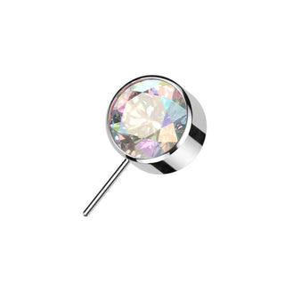 Titanio Superiore a sfera in zircone Push-In