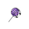 Titanio Superiore a sfera in zircone Push-In