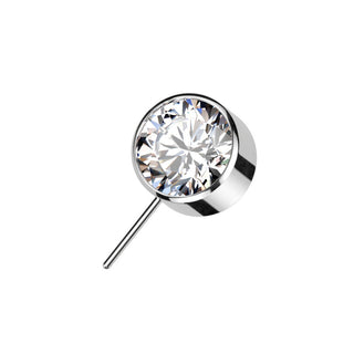 Titanio Superiore a sfera in zircone Push-In