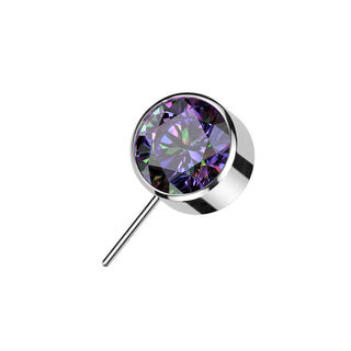 Titanio Superiore a sfera in zircone Push-In