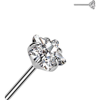 Titanium Top top star zirconia Push-In