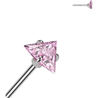 Titanium Top top triangle zirconia Push-In