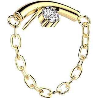 Titanium Top top chain zirconia Push-In