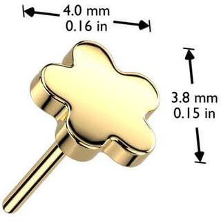 Titanium top flower Push-In